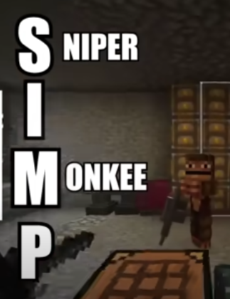 High Quality sniper monkee Blank Meme Template