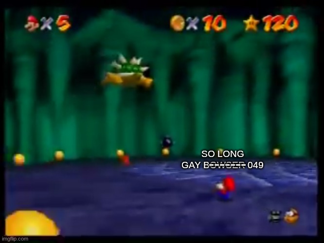 So long Gay Bowser | SO LONG GAY BOWSER 049 ------- | image tagged in so long gay bowser | made w/ Imgflip meme maker