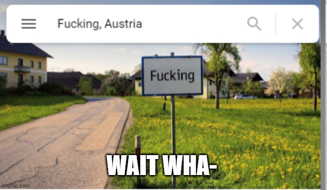wait wha- | WAIT WHA- | image tagged in google search,google maps | made w/ Imgflip meme maker