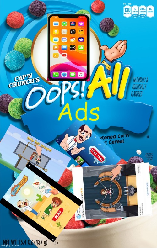 i hate this | Ads | image tagged in oops all berries | made w/ Imgflip meme maker