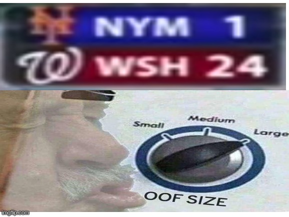 The Nationals won it 27 to 1 | image tagged in mets | made w/ Imgflip meme maker
