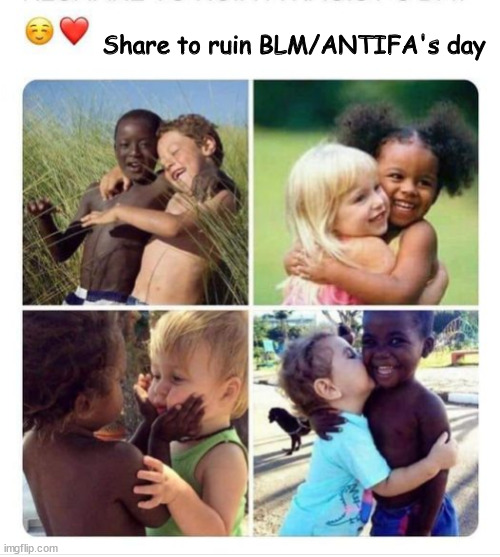 Share to ruin BLM/ANTIFA's Day | Share to ruin BLM/ANTIFA's day | image tagged in blm,antifa,anti-racist | made w/ Imgflip meme maker