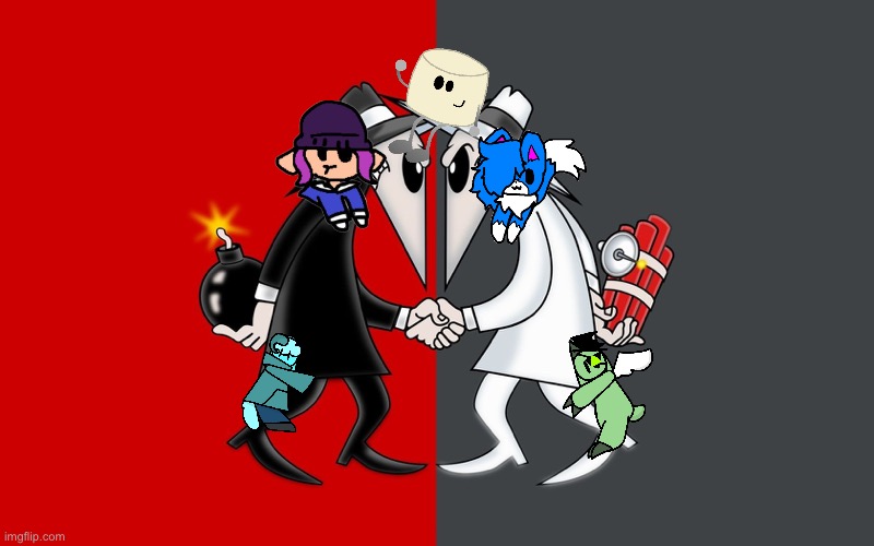 What have I done? | image tagged in spy vs spy | made w/ Imgflip meme maker