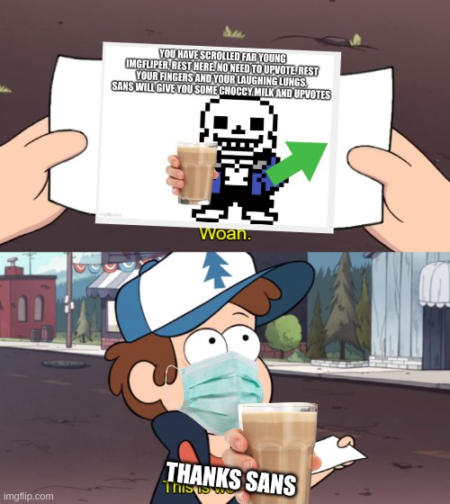 This is Worthless | THANKS SANS | image tagged in this is worthless | made w/ Imgflip meme maker