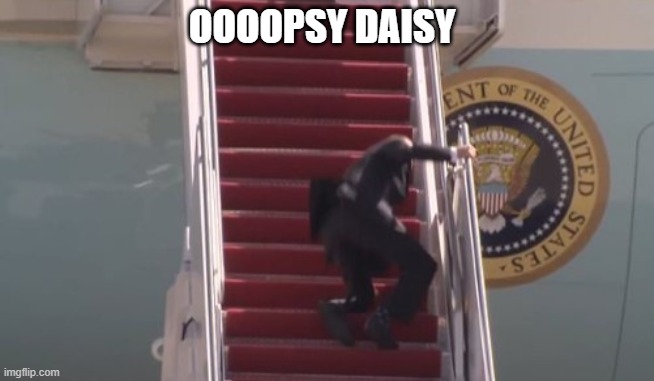 Biden | OOOOPSY DAISY | image tagged in biden | made w/ Imgflip meme maker