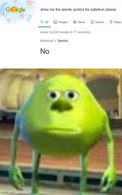 image tagged in sully wazowski,google,google search | made w/ Imgflip meme maker