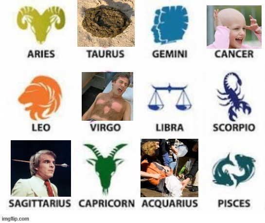 Reading My Horoscope (Day 5) | image tagged in dark humor | made w/ Imgflip meme maker