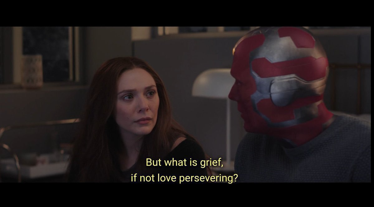 what is grief but love persevering? Blank Meme Template