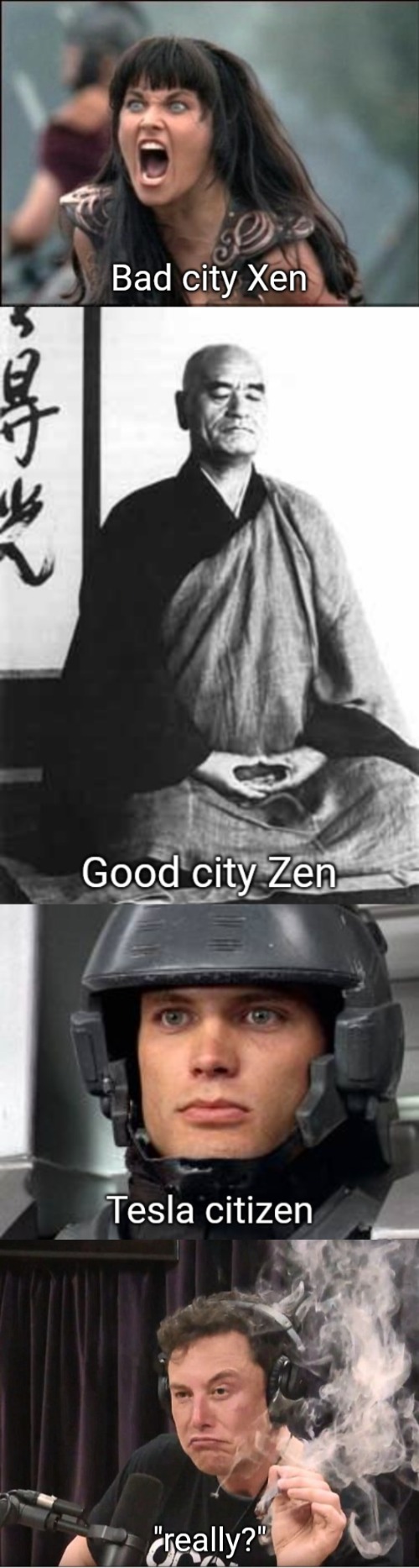 Good citizen Vs Tesla city citizen | image tagged in good memes,tesla,elon musk | made w/ Imgflip meme maker