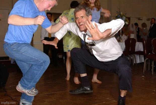 Me when SSSniperWolf ends | image tagged in dance like no one is watching | made w/ Imgflip meme maker