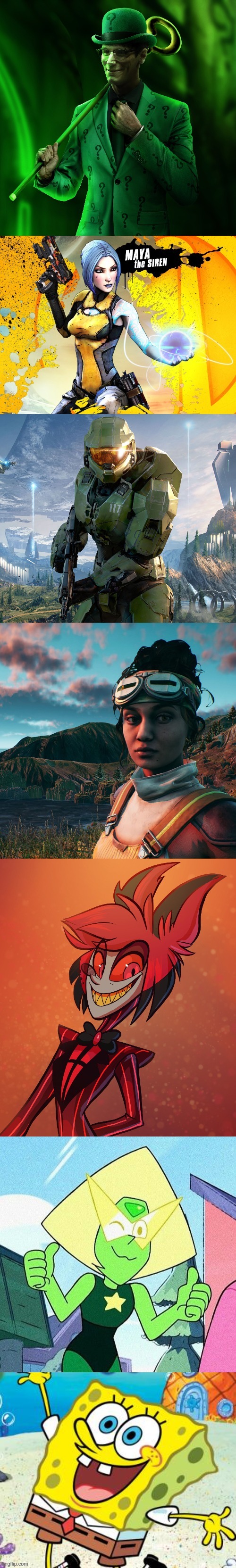 Here's a list of Asexual characters in video games and TV shows. You're gonna enjoy the last one. | made w/ Imgflip meme maker