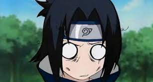 Sasuke surprised Blank Meme Template