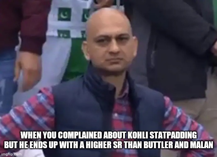 Disappointed Cricket Fan - Imgflip