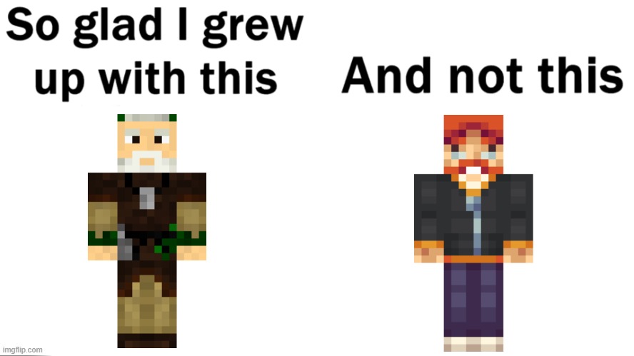 Minecraft Jeb Skin | image tagged in so glad i grew up with this,memes,minecraft | made w/ Imgflip meme maker