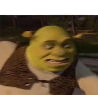 Disturbed Shrek Blank Meme Template