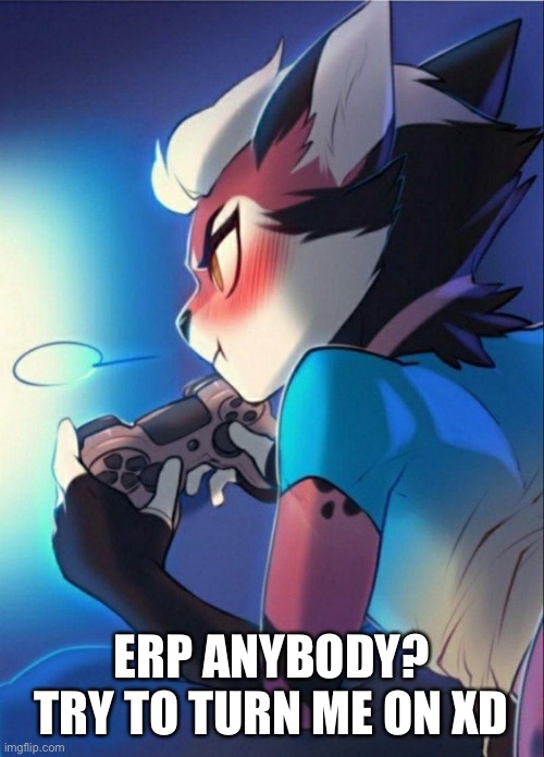 *blush* | ERP ANYBODY?
TRY TO TURN ME ON XD | image tagged in blush | made w/ Imgflip meme maker