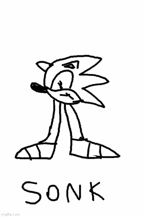 Here's a Doodle SONK | image tagged in sonk | made w/ Imgflip meme maker