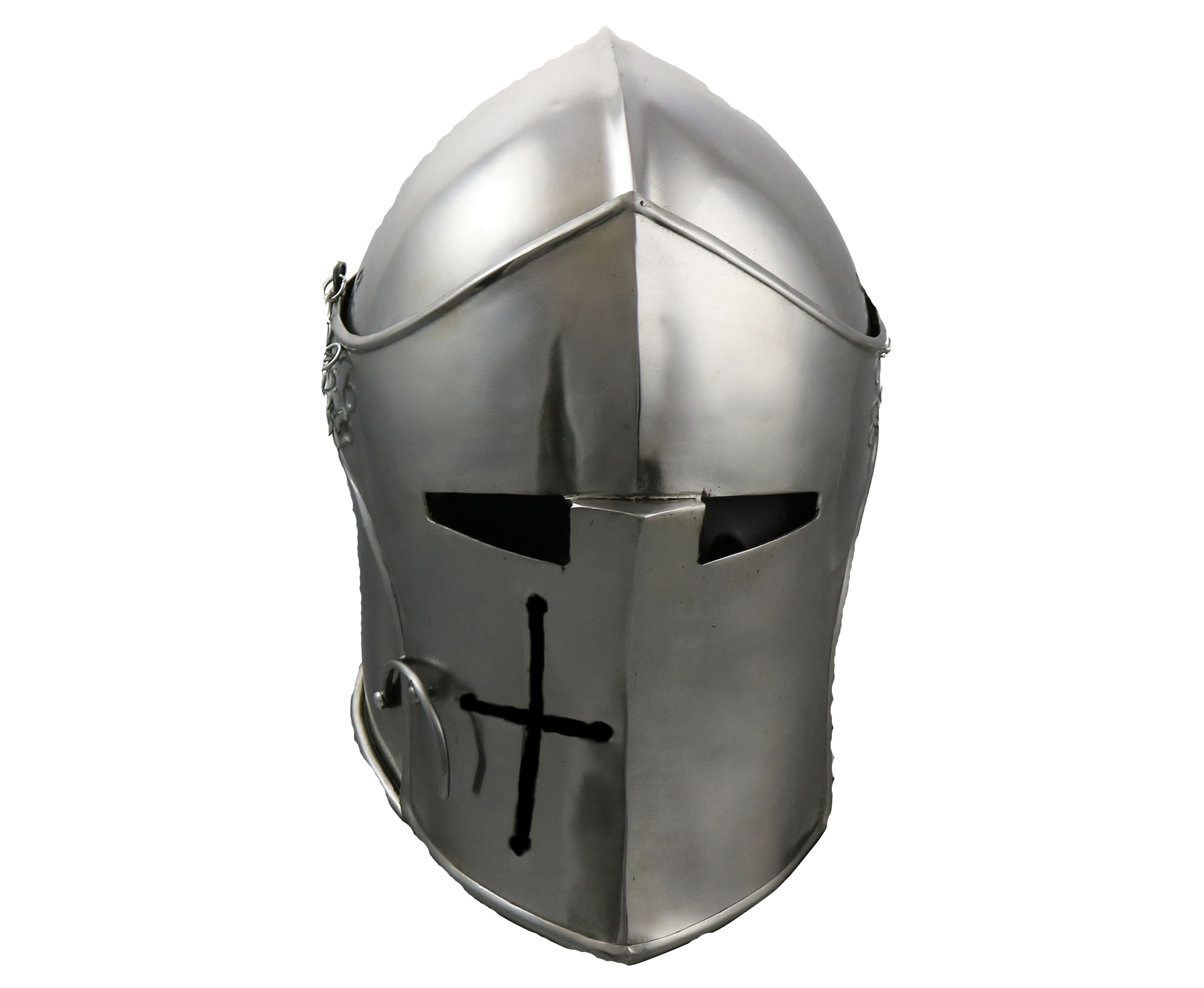 Crusader helmet Blank Meme Template