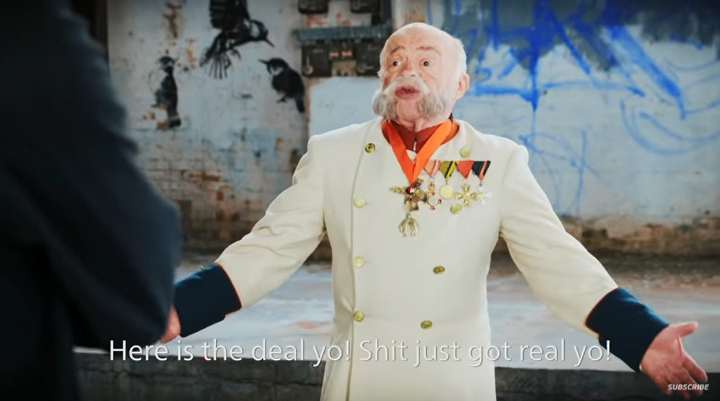 When Shit Gets real Blank Meme Template