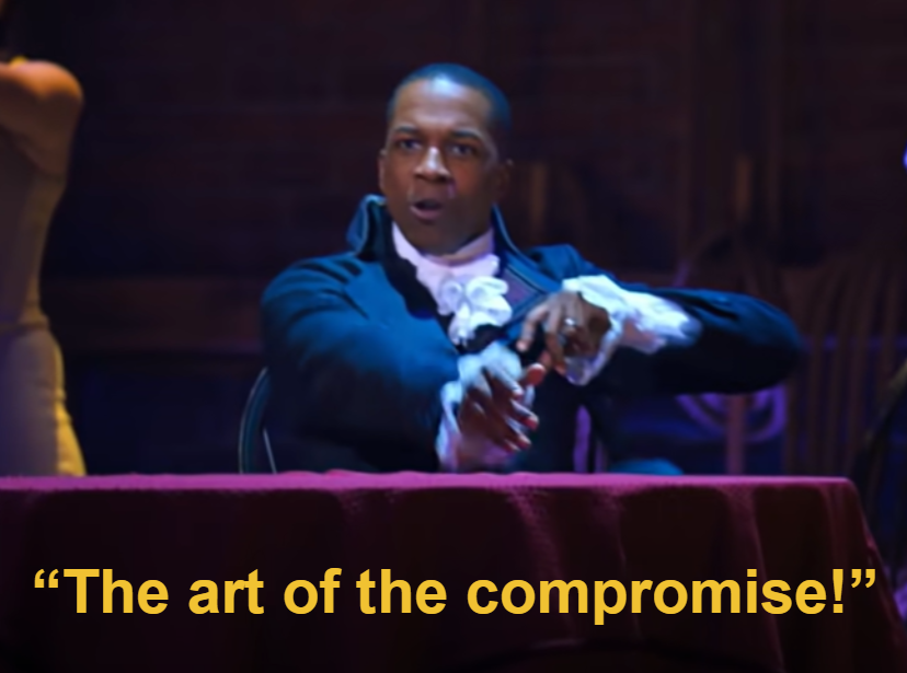 Aaron Burr the art of the compromise Blank Meme Template