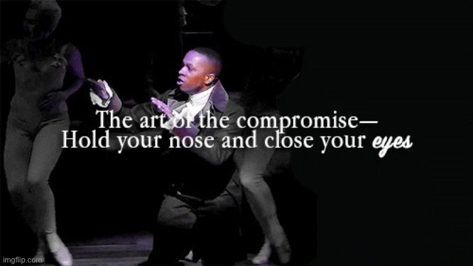 Aaron Burr the art of the compromise | image tagged in aaron burr the art of the compromise | made w/ Imgflip meme maker