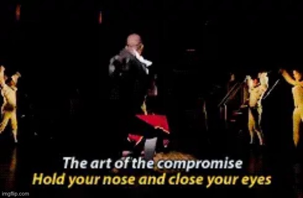 Aaron Burr the art of the compromise | image tagged in aaron burr the art of the compromise | made w/ Imgflip meme maker