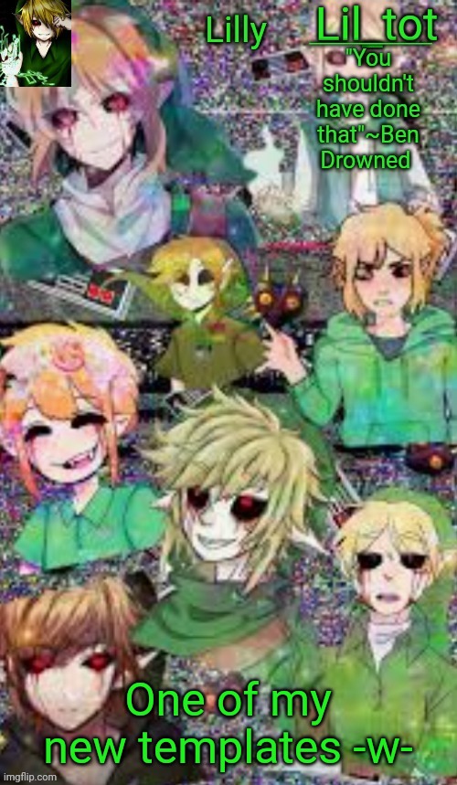 Why do i like ben drowned so much ;-; | One of my new templates -w- | made w/ Imgflip meme maker