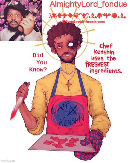 Fondue’s coryxkenshin temp Blank Meme Template