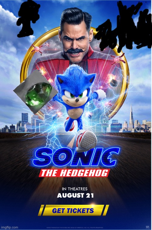 Movie sonic | image tagged in movie sonic | made w/ Imgflip meme maker