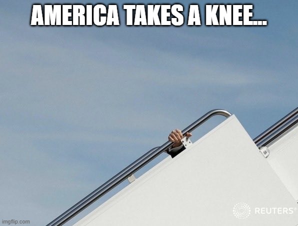 AMERICA TAKES A KNEE... | made w/ Imgflip meme maker