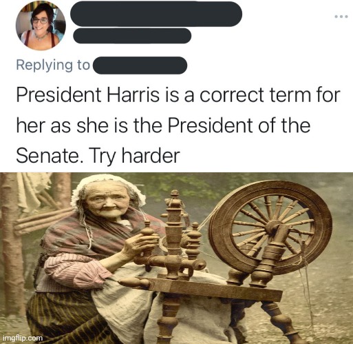serious spin pt 1 | image tagged in spin,kamala harris,stupid liberals | made w/ Imgflip meme maker