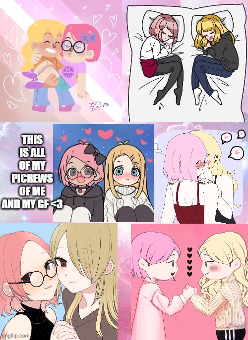 i love her so much <3 | THIS IS ALL OF MY PICREWS OF ME AND MY GF <3 | image tagged in i love you,baby | made w/ Imgflip meme maker
