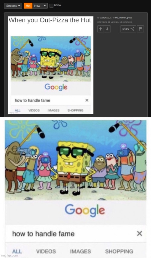 front page | image tagged in how to handle fame,front page | made w/ Imgflip meme maker