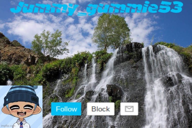 JummyGummie53’s announcement template 2 Blank Meme Template