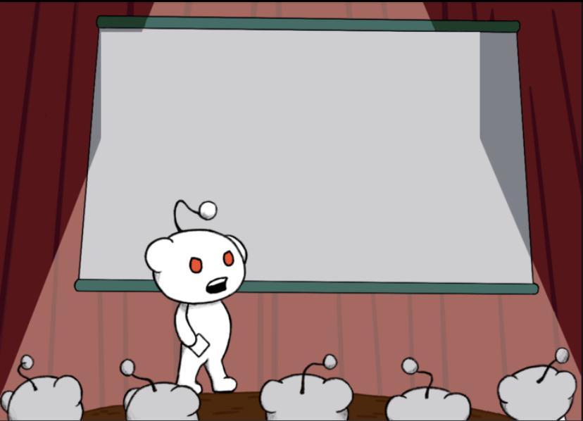 Snoo Presentation Blank Meme Template