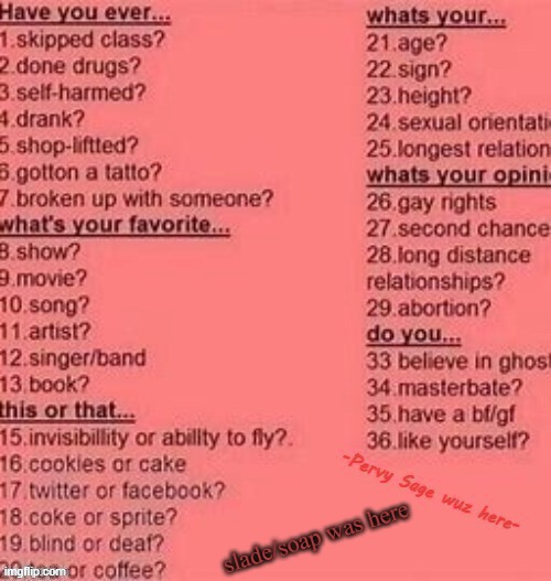 one section max at a time | slade/soap was here | made w/ Imgflip meme maker