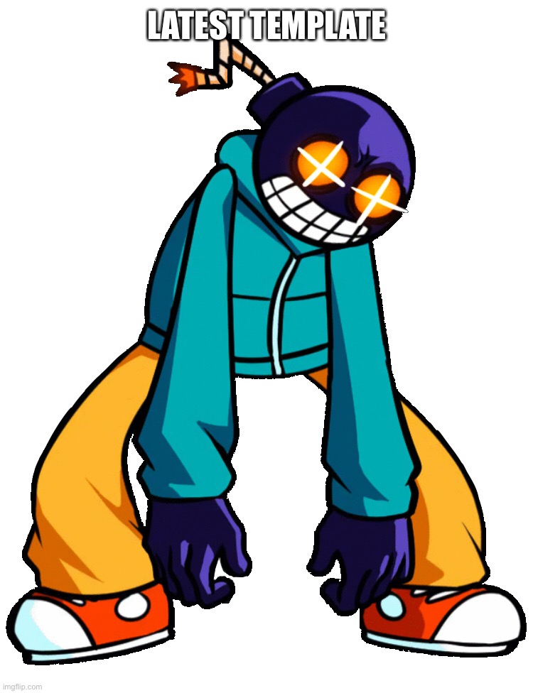 Yeah i made a transparent image of him | LATEST TEMPLATE | image tagged in whitty ballistic form | made w/ Imgflip meme maker