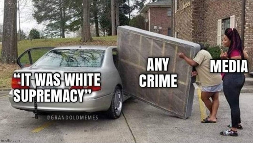 Media be like | image tagged in media,crime,usa | made w/ Imgflip meme maker