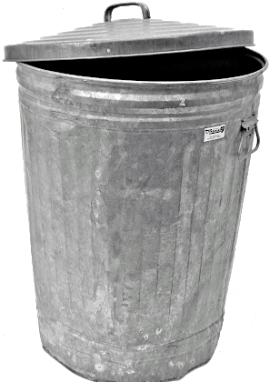 High Quality Trash Can Blank Meme Template