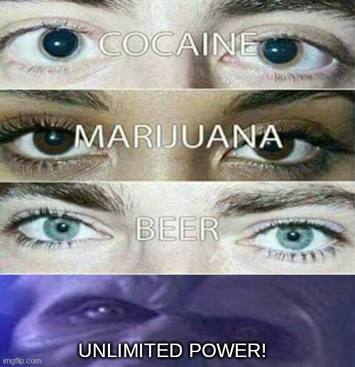 Unlimited memes | UNLIMITED POWER! | image tagged in eye effect,unlimited power,memes,funny,star wars meme | made w/ Imgflip meme maker