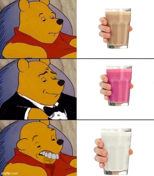 The levels of milk | image tagged in best better blurst | made w/ Imgflip meme maker