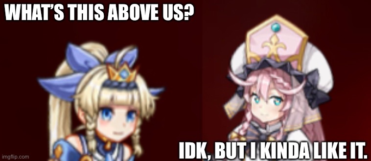 Aither and Angelica Blank Meme Template