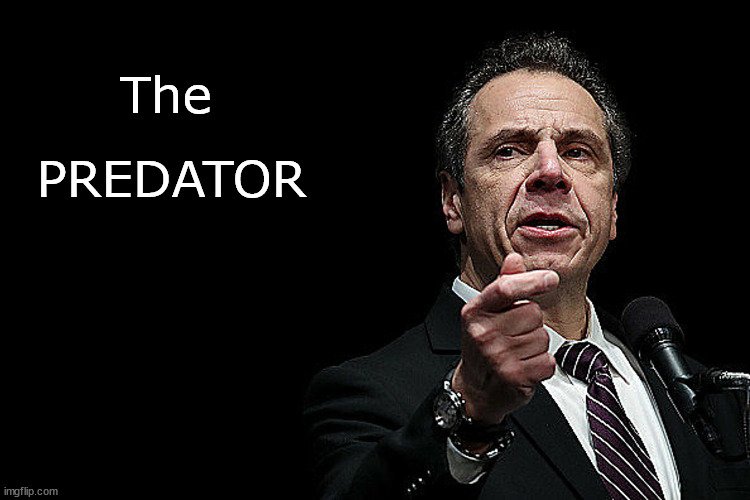 cuomo | The; PREDATOR | image tagged in andrew cuomo | made w/ Imgflip meme maker