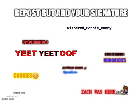 idk what to put here. | YEET         OOF; YEET | image tagged in repost,sign | made w/ Imgflip meme maker