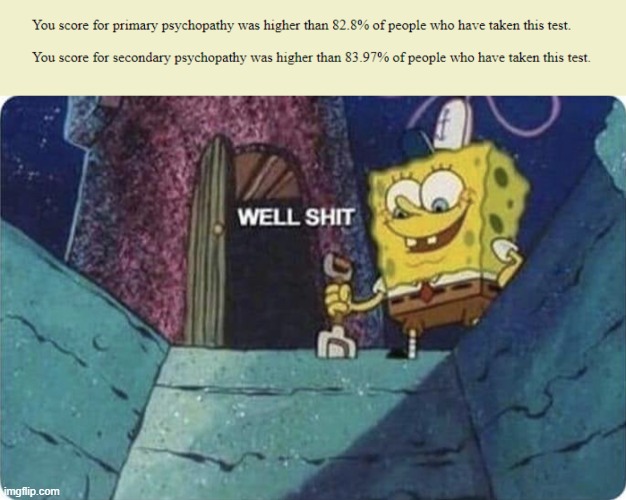 .-. | image tagged in well shit spongebob edition | made w/ Imgflip meme maker