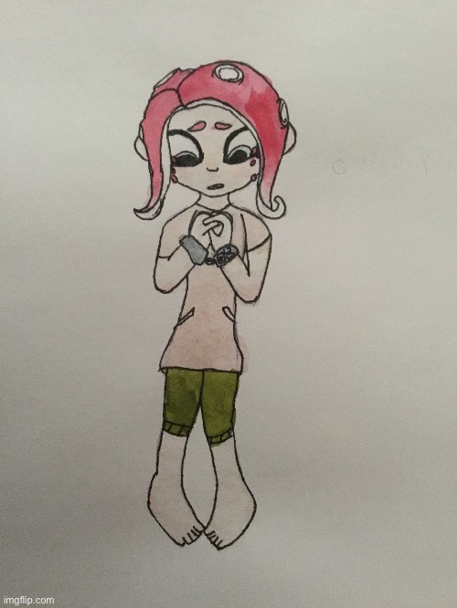 You know your edgy when your 40 follower special is an enslaved octoling. Have a nice day with the information this is probably  | made w/ Imgflip meme maker