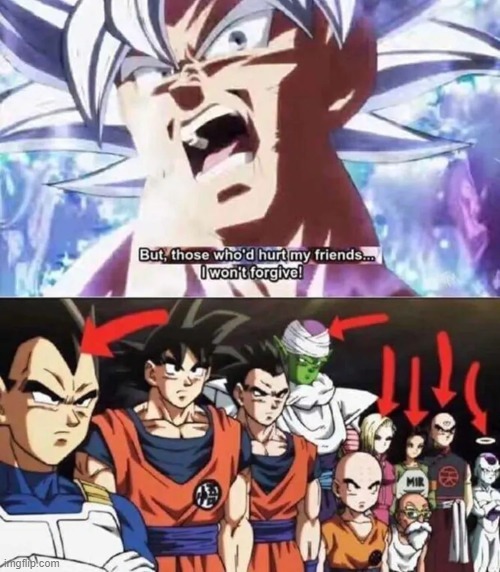 DBZ Friends | image tagged in lies,goku,who is gokudrip | made w/ Imgflip meme maker