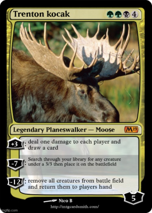 I made my friend aMTG CARD | image tagged in magic the gathering | made w/ Imgflip meme maker