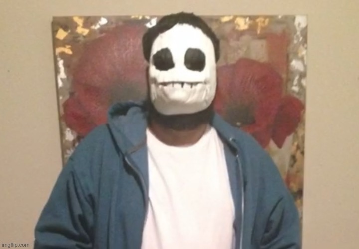 sans cosplay fail | image tagged in memes,funny,cosplay,wtf,sans,undertale | made w/ Imgflip meme maker
