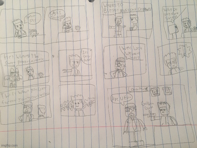 A parody comic stuff I made Ft. Blooberrypunchcake | made w/ Imgflip meme maker